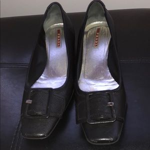 Prada heels!
